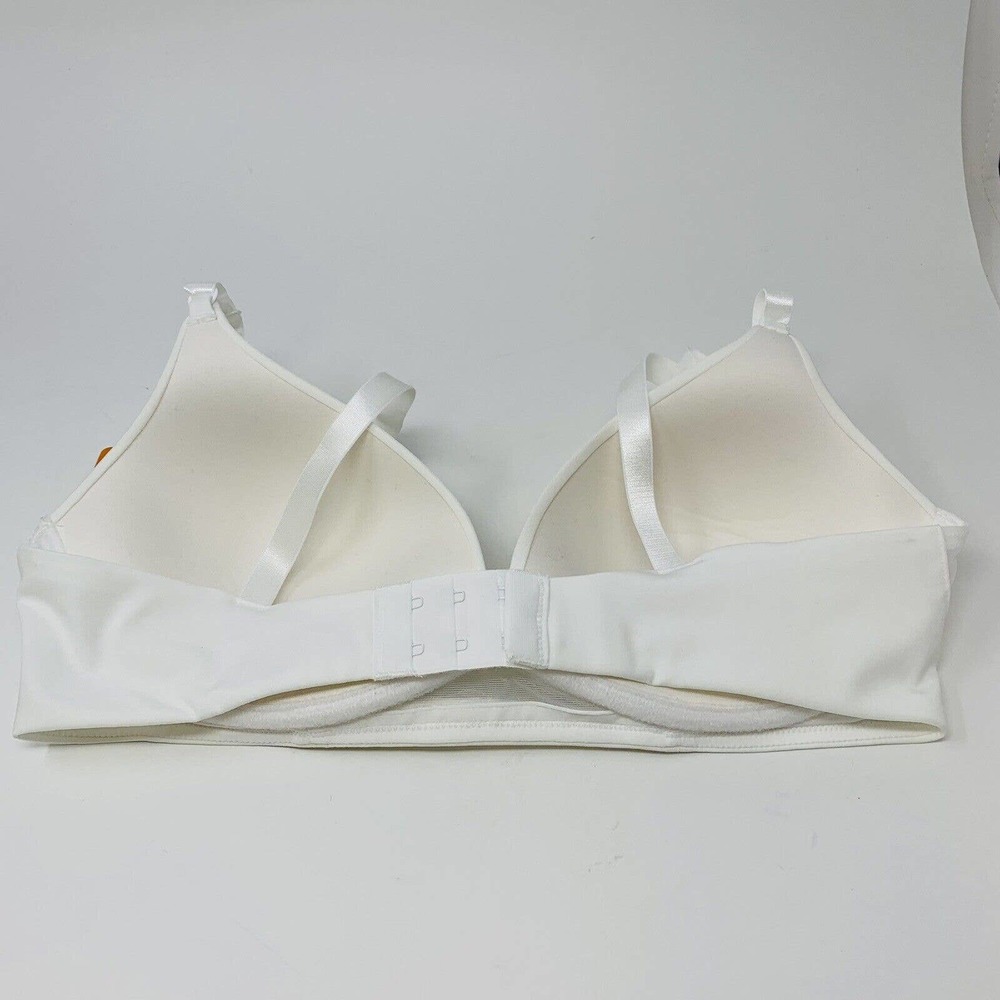 New Warner's Womans Flex Revolution Flexi Wire T-Shirt Bra Sz 34C White NWT - Picture 7 of 7